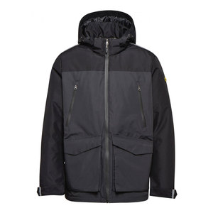 Chaqueta de lona OEM/ODM personalizada para hombre, ropa de calle pesada a la moda, con cremallera, de algodón, para trabajo, precio barato - Product Image 5