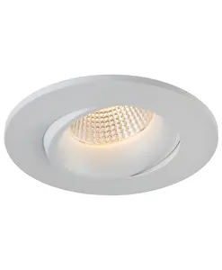 ETL 3,5 "LED Regessed empotrada Downlight w remoto J-caja de aire apretado regulables ronda cuadrados fijo/cardán húmedo ubicación