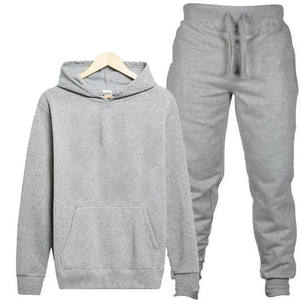 Sweat à capuche et jogging slim pour hommes, survêtement personnalisé, fabriqué au Vietnam, collection - Product Image 2