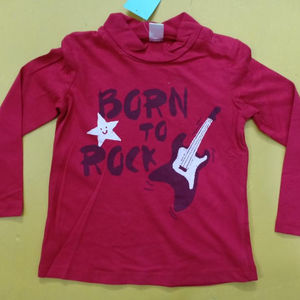 T-shirts à col roulé à manches longues pour garçons, en coton, décontractés, de marque haut de gamme, pour l'automne, stock du Bangladesh - Product Image 1