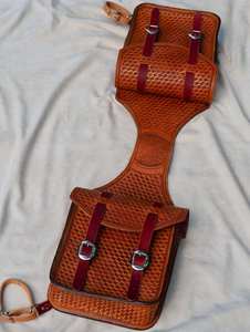 Y & Z กระเป๋าหนังแท้ทรงอานม้าคุณภาพสูงทนทานมีหลายขนาดและหลายสีผลิตในอินเดีย - Product Image 4