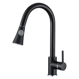 <span class=keywords><strong>Robinet</strong></span> de cuisine gourmet moderne STOCCO 360, <span class=keywords><strong>flexible</strong></span> et réglable, en laiton, à poignée unique, avec extension et pulvérisateur - Product Image 3