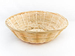 Panier de rangement en bambou naturel tissé à la main de haute qualité en gros, organisateur de maison pour fruits et linge, prix fabriqué au Vietnam - Product Image 6