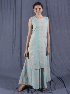 Gradiente de algodón Kurta conjunto - Product Image 5