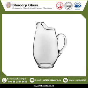 Top Quality Product Heavy Material Use Glass Water Pitcher At Wholesale Price - Product Image 3