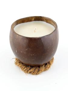Velas de cera vegetal de coco Natural en conchas de Vietnam - Product Image 2