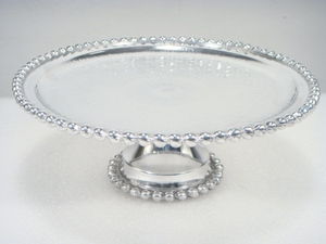 Perles en aluminium Perles Support à gâteau à 2 niveaux pour décoration de table - Product Image 6