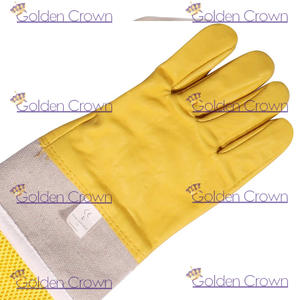Beekeeping <b>Gloves</b> Premium Goatskin Leather Work <b>Gloves</b> <b>Long</b> Sleeve <b>Gloves</b> - Product Image 4
