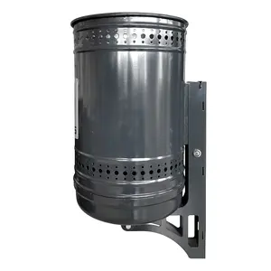 GMS 35l verzinkter 35 Liter Behälter Ost montierter Abfall behälter