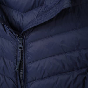 2025 nuevas chaquetas acolchadas de moda para mujer, ropa de invierno informal de diseño personalizado con logotipo de botón, decoración de patrón sólido, forro de nailon - Product Image 6