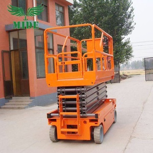 Самоходный ножничный подъемник с аккумулятором постоянного тока, полная автоматизация, ножницы, платформа для аэронной работы - Product Image 4