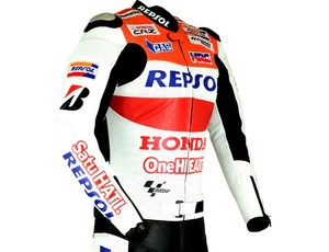 Veste de course en cuir de moto personnalisée - Product Image 4