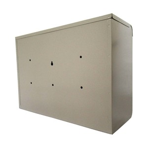 Hộp Thư màu đen và màu xám công suất cao kích thước tiêu chuẩn bài Hộp thiết kế thanh lịch cho hộp thư văn phòng và nhà dễ thương Hộp Thư - Product Image 5