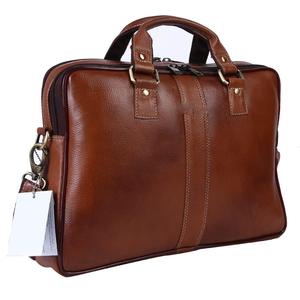 Cặp Tài Liệu Da Thật Sang Trọng Điên Cuồng Cặp Tài Liệu Da Thật Cho Nam Túi Đựng Máy Tính Xách Tay Công Sở Túi Đựng Máy Tính Xách Tay - Product Image 2