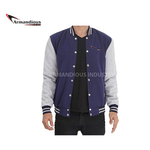 Vestes matelassées en duvet de satin coupe ajustée pour hommes, blouson d'hiver de baseball, vêtements avec motif Letterman - Product Image 3