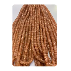 Categoría de producto Cuentas de piedras preciosas Heishi de oro natural - Product Image 1