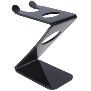 Instruments de barbier portable, support en plastique pour rasoir, brosse de rasage, couleur noire, 1 pièce - Product Image 6