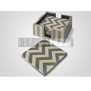 High Quality Bone Resin Beverage Coaster <b>Set</b> Decorative <b>Table</b> Mats Pads for Drinks Mugs Teacups Glasses Home Office <b>Dining</b> <b>Table</b> - Product Image 3