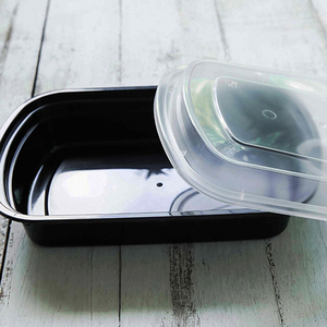 Boîtes de préparation de repas les plus vendues, couvercles individuels empilables, contenants alimentaires en plastique étanches, boîtes à emporter pour la restauration - Product Image 1