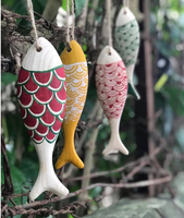 Penjualan Laris Mainan Ikan Kayu Warna Alami Pabrikan Quinam untuk Hadiah Anak-anak