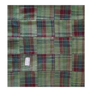 KVR, los productos más vendidos, tela de retazos a cuadros de algodón sobreteñido de Color gris, usos para vestido, ropa, camisa, abrigo para exportación - Product Image 3