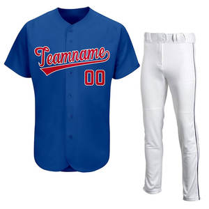 ชุดเครื่องแบบเบสบอลสำหรับผู้ชาย,ชุดยูนิฟอร์มเบสบอลขายส่งทีมแฟชั่นใหม่ว่างเปล่า - Product Image 1
