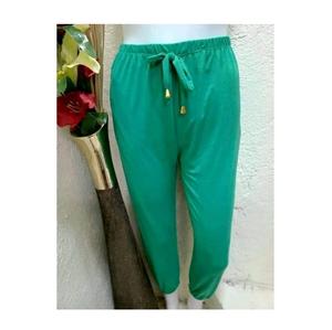 Leggings de yoga décontractés super doux pour femmes taille moyenne opaque mince respirant tricoté 100% coton teinture multicolore - Product Image 3