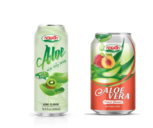 Boisson à l'aloe vera 500 ml, saveur myrtille, boisson en conserve, fournisseur, prix de gros, certifiée biologique UE - Product Image 1