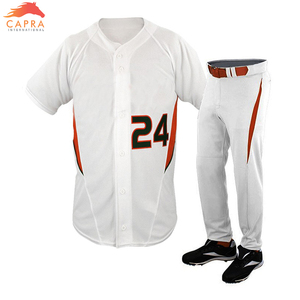 Uniforme de Béisbol de Alta Calidad con Nuevo Diseño para Equipos Adultos, Transpirable, Tallas Grandes - Product Image 5
