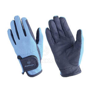 Gants d'équitation respirants en cuir pour hommes, Logo personnalisé, Service de haute qualité - Product Image 5