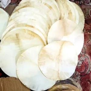 THISTLE ROSE ENTERPRISES Model TRE Wholesale Goat Skin <b>Drum</b> Heads 16 Inch-High Quality Natural Vellum - Product Image 1
