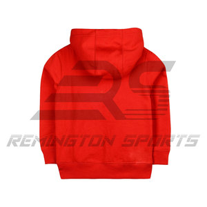 Venta al por mayor fabricante de ropa chico Sudadera con capucha de algodón pesado en blanco logotipo personalizado Sudadera con capucha para niños - Product Image 2