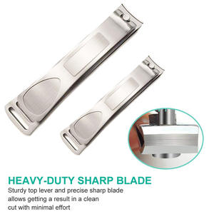 Coupe-ongles professionnel pour ongles épais, en acier inoxydable, meilleur prix, vente en gros - Product Image 4