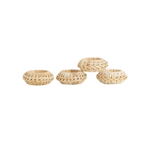 Anneau de serviette en rotin, nouvelle tendance, Design Unique, meilleure vente 2022, pour hôtel et Restaurant, à bas prix - Product Image 1
