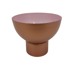 Ustensiles de cuisine métal cuivre placage rond fer salade bols de service mélange et bol de service à la main nouveauté - Product Image 3