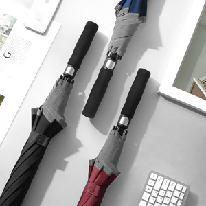 Paraguas de doble capa para playa, sombrilla de doble capa con estampado de marcas personalizadas, artículo de regalo, sombrilla de perro caliente de Golf promocional para Hotel - Product Image 4