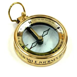 Nautical Brass Spencer Marine Magnifier Compass Camping and hiking accessories survey compasses wholesale