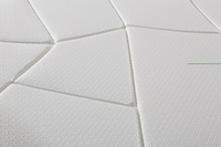 Matelas de lit compressé double et queen size à ressorts ensachés fournisseur d'hôtel