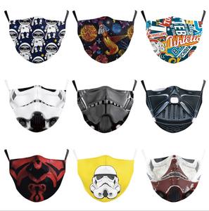 Masque facial en coton pour enfants, vente en gros, mignon, dessin animé, personnalisé, bouche, visage, imperméable, petite taille - Product Image 5