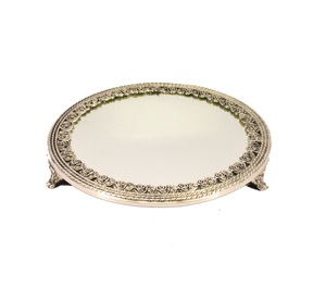 High Quality Hotel Restaurant Home Metal Serving <b>Tray</b> With <b>Silver</b> Polished Unique Design Fashionable Trending Luxury <b>Mirror</b> <b>Tray</b> - Product Image 4
