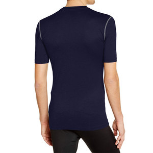 เสื้อยืดสตรีทแวร์ของผู้ชาย250gsm น้ำหนักมากคอกลมเปล่าพิมพ์โลโก้ - Product Image 2
