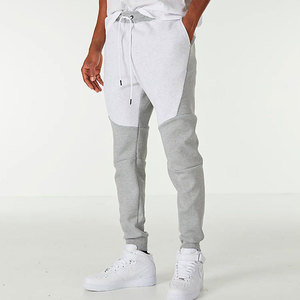 Marque nouvelle mode col montant survêtement sweats à capuche pantalons de survêtement deux pièces ensemble automne mâle décontracté Patchwork fermeture éclair survêtements - Product Image 3