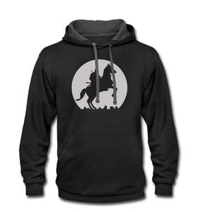 Lank-Sudadera con capucha de talla grande para hombre, ropa de lana gruesa con bordado impreso, venta al por mayor - Product Image 6