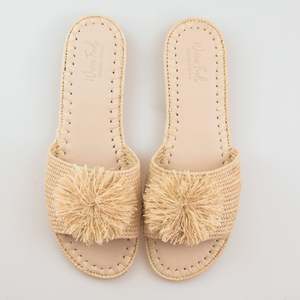 รองเท้าแตะ Taza Raffia - Product Image 1