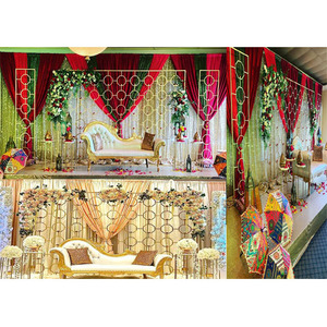 Paredes Metálicas Decorativas para Velas para Bodas, Paredes de Velas para Eventos y Fiestas, Hermosa Pared de Velas como Fondo para Bodas en Canadá - Product Image 1