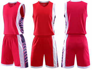 Ensembles d'uniformes de basket-ball pour jeunes Maillot sublimé avec une nouvelle option de taille plus respirante de conception - Product Image 4