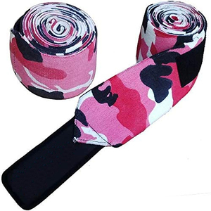 Super Grande Élasticité Coton Vente en gros Powerflifting Robuste Force Genouillère Logo Personnalisé Haltérophilie Poignet Fitness - Product Image 6