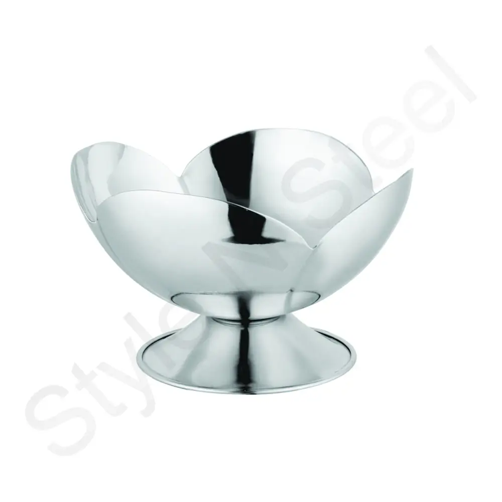 Designer Ice Cream Bowl party clear salad glassware ice cream bowl Designer Ice Cream Bowl acciaio inossidabile