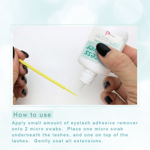 Colle pour extensions de cils, dissolvant pour extensions de cils, gel liquide pour le retrait des extensions de cils - Product Image 3