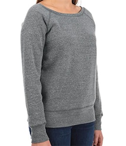 Sweat-shirt en coton à manches longues, col rond, coupe ample, couleur unie, avec poche, vêtement décontracté unisexe, tissu tricoté pour l'automne - Product Image 3
